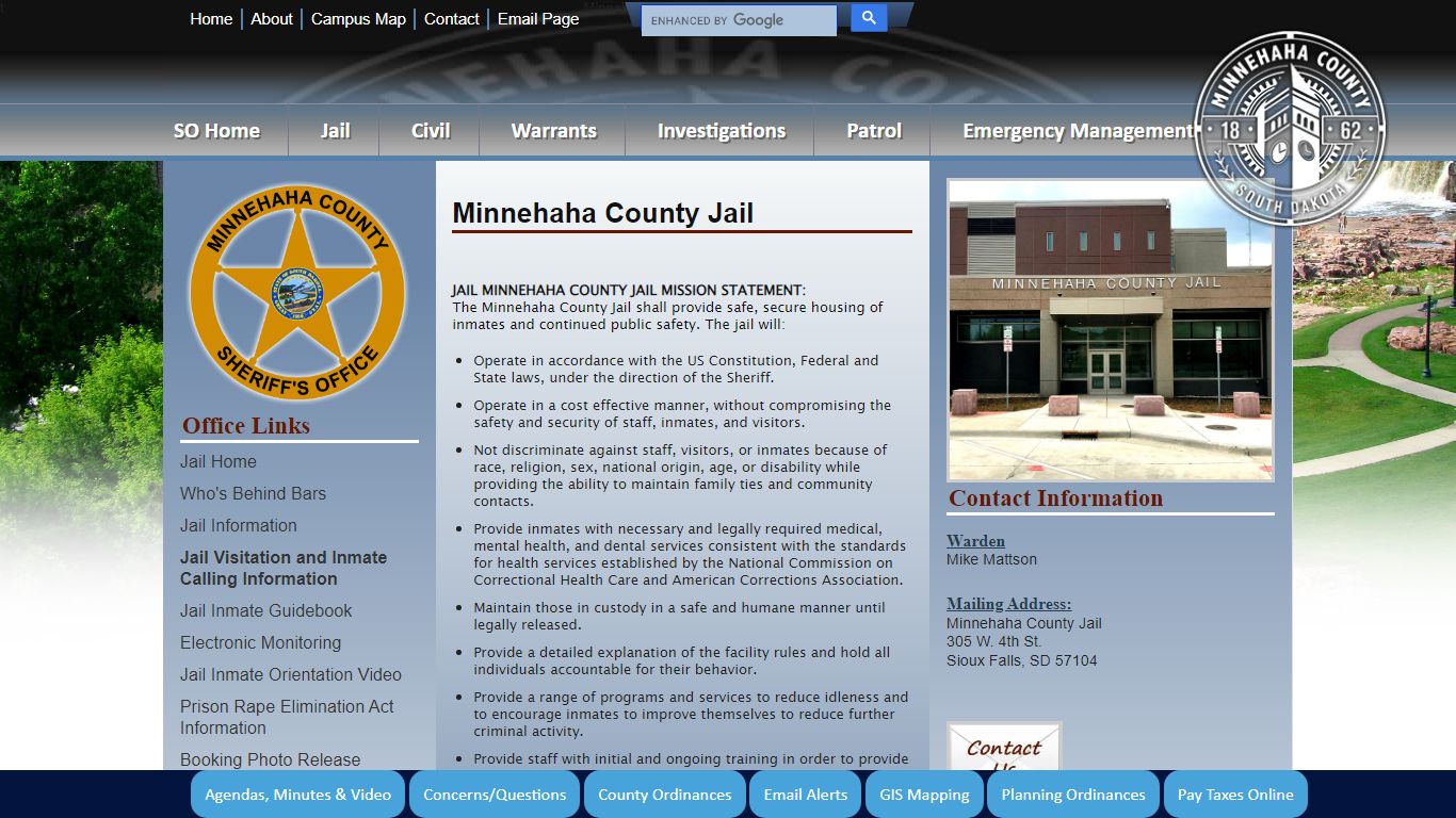 Minnehaha County, South Dakota Official Website